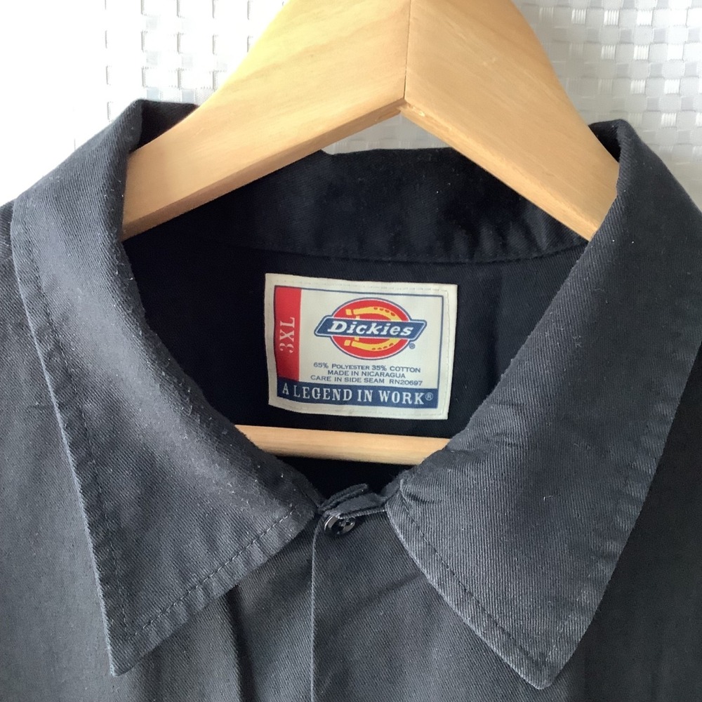 Dickies Men's Short Sleeve Casual Original Fit Button Up 3XL Mikes Chop Shop - Picture 3 of 8